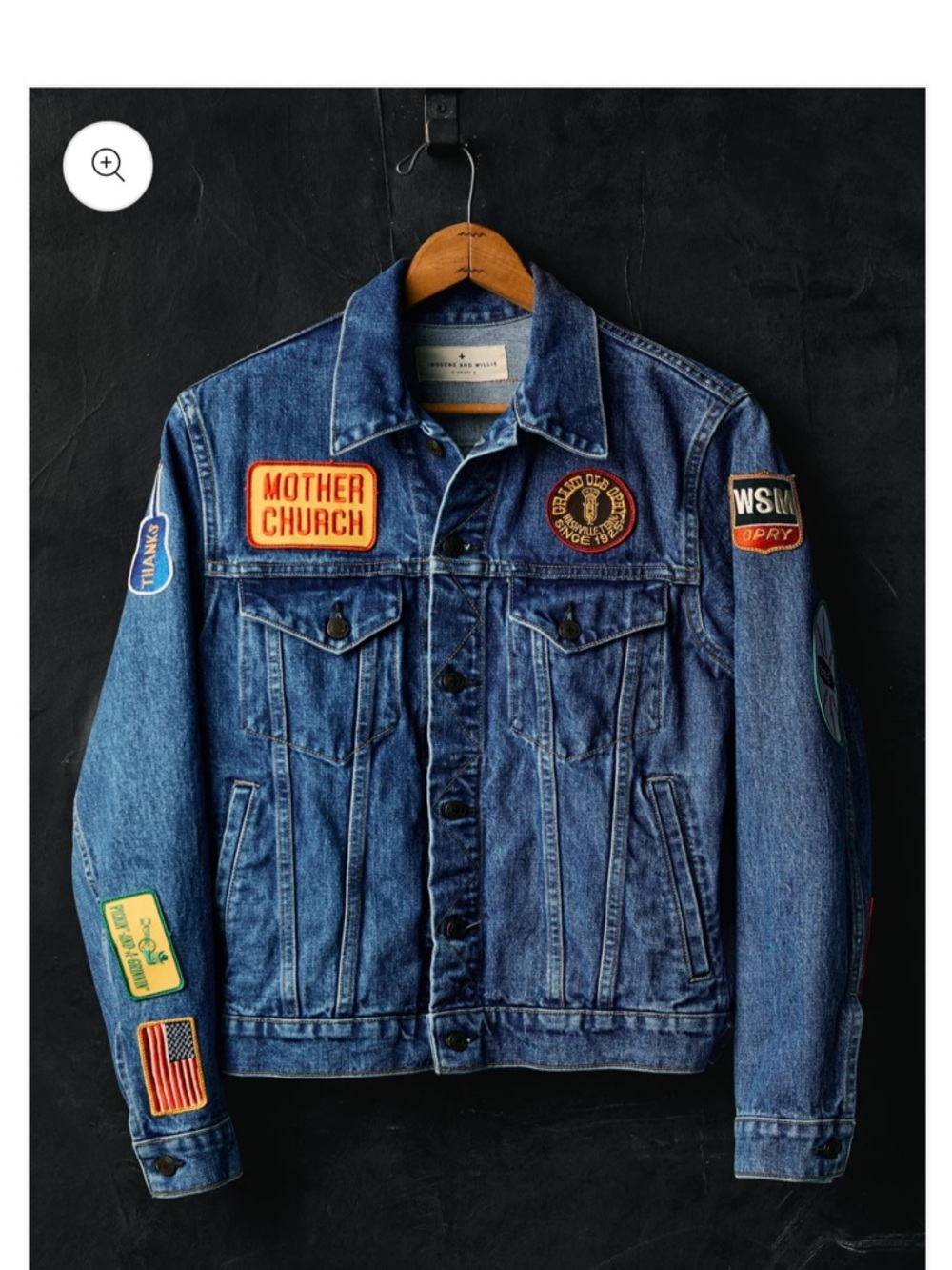 NWT Imogene + Willie x Grand Ole Opry Patch Blast Denim Jacket - Picture 4 of 10